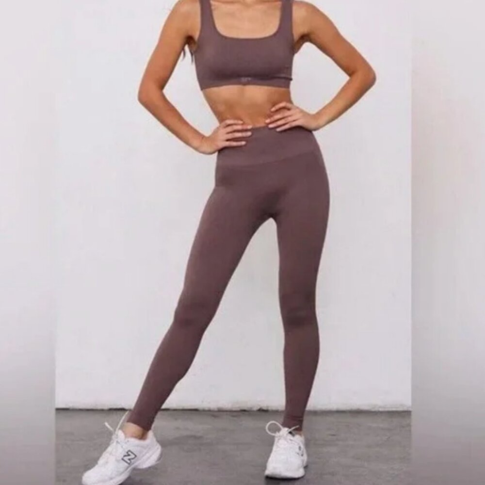 Pepper Bramie Tank + long sleeve and Leggings Set